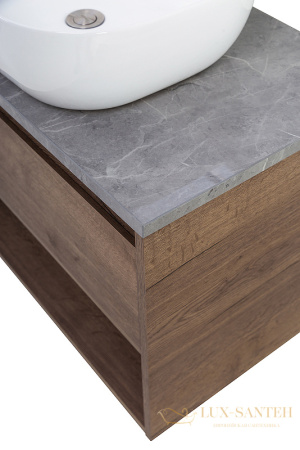 тумба под раковину belbagno kraft kraft-1000-1c-so-rt 100 см подвесная, rovere tabacco