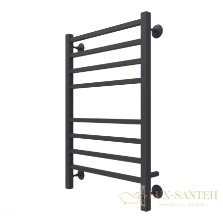 полотенцесушитель электрический terminus ватикан 4670078527554 п8 500x800 кс 9005 черный матовый