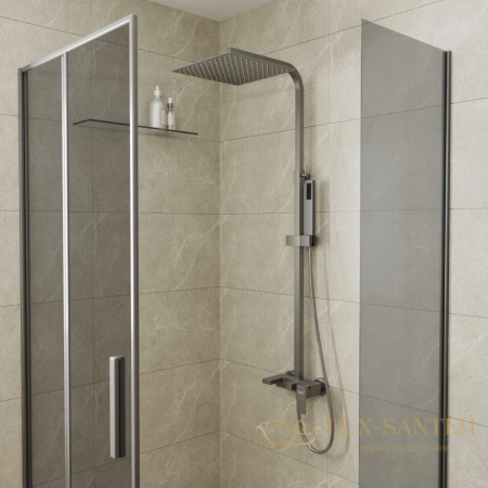 душевая система d&k bayern.liszt da1513706a04, серый графит