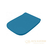 Сиденье ArtCeram A16 ASA001 38 71 для унитаза с крышкой SoftClose, Blue Avio Matt