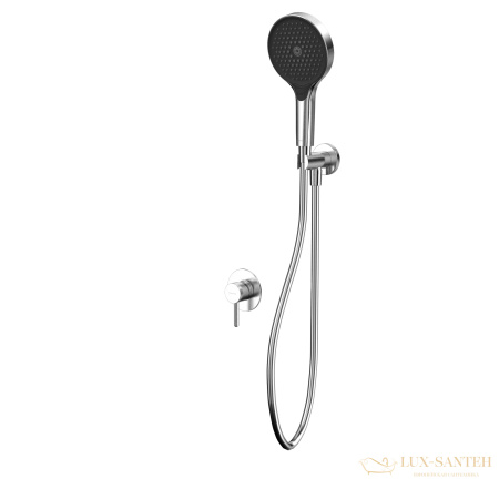 душевая система для душа скрытого монтажа whitecross y, yset02topnib, никель брашированный