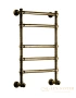 полотенцесушитель водяной margaroli armonia 9-464-5 94645505rb, высота 93 см, ширина 66.5 см, rubb. тосканская бронза