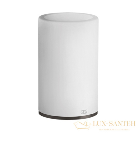 стакан gessi 316 accessories 54731.707 настольный, black metal brushed
pvd/белый