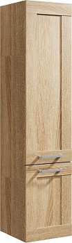 пенал подвесной aqwella фостер-35, fos0535ds, цвет дуб сонома