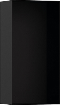 полка hansgrohe xtrastoris minimalistic 56070670 матовая черная