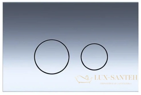 панель смыва aquatek kdi-0000004 хром глянцевый r круглая