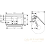 держатель туалетной бумаги hansgrohe addstoris 41753670, черный матовый