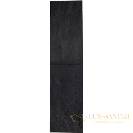 шкаф пенал cezares molveno molveno-1600-2a-sc-nr 40 см подвесной, nero