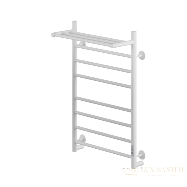 полотенцесушитель электрический кабельный ника way-2 80/50 с полкой белый матовый u