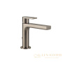 смеситель для раковины с донным клапаном gessi emporio via manzoni 38601.149, finox brushed nickel