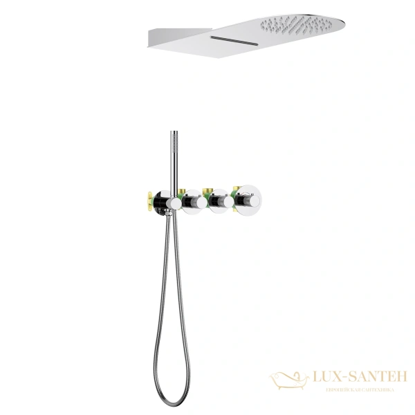 душевая система для душа термостатическая встраиваемая timo saona sx-2350/00sm, хром