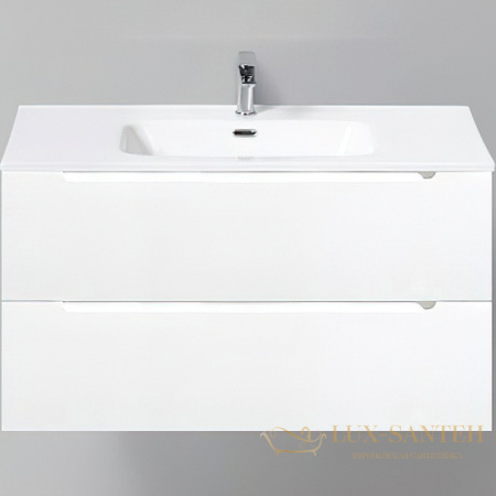 тумба под раковину belbagno etna etna-900-2c-so-bo-p 90 см подвесная, bianco opaco