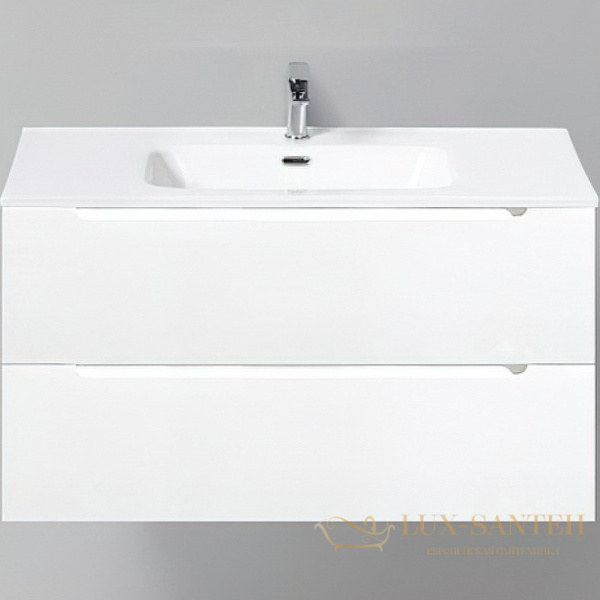 тумба под раковину belbagno etna etna-900-2c-so-bo-p 90 см подвесная, bianco opaco