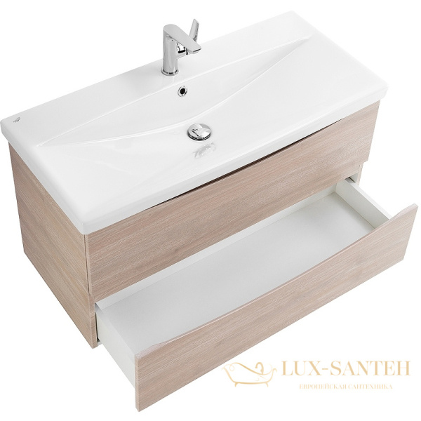 тумба под раковину belbagno marino-cer marino-cer-900-2c-so-rg-p 90 см подвесная, rovere grigio