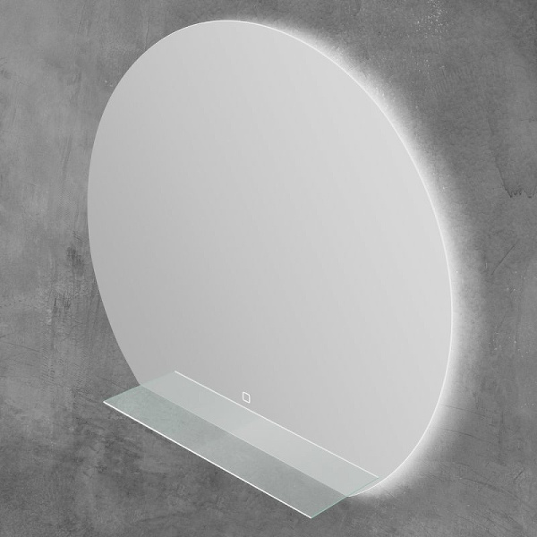 зеркало belbagno spc spc-rng-1000-led-tch-mens с подсветкой, с сенсорным выключателем 