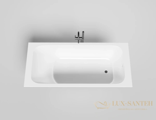 ванна salini orlanda 102022m s-stone 180x80 см, белый