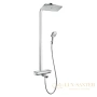 душевая система для ванны hansgrohe raindance select e360 showerpipe 27113000 хром