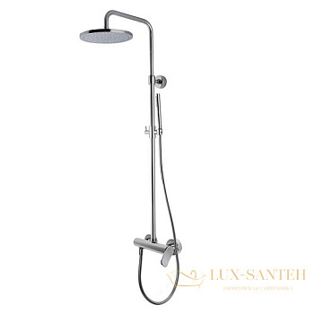 душевая система для душа fima carlo frattini flo' f3805/2cr, хром