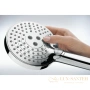 душевой набор hansgrohe raindance select s 27667000, 120 3jet powderrain со штангой 90 см, хром