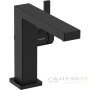 смеситель для раковины hansgrohe tecturis e coolstart ecosmart 73020670, с донным клапаном, черный матовый
