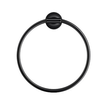 полотенцедержатель-кольцо duravit starck t 0099474600, черный