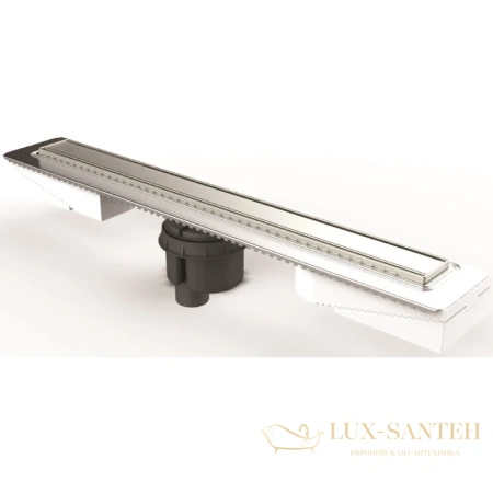 душевой канал berges c1 norma 090036 500 мм, матовый хром