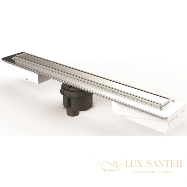 душевой канал berges c1 norma 090039 800 мм, матовый хром