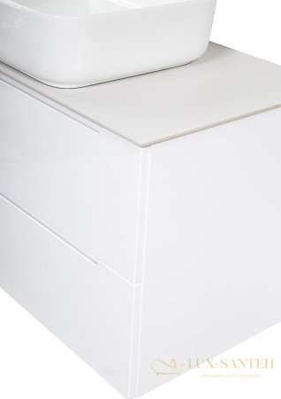 столешница под раковину belbagno kep-100-bo-w0 100 см, bianco opaco