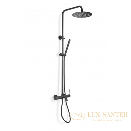 душевая система для ванны milacio ultra mcu.151.mb, черный матовый