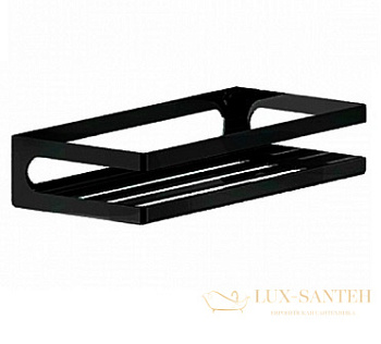полка gessi rilievo 59549.299 для душа, black xl