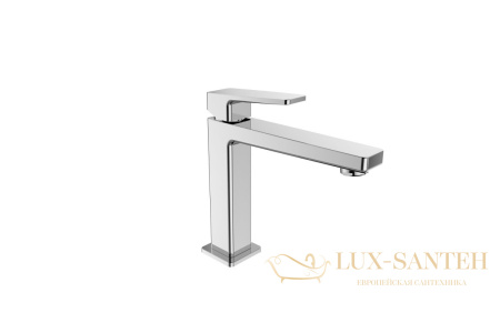 смеситель fiore dark 140nn4415 для раковины без донного клапана h19, черный матовый