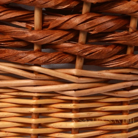 плетеная корзина wasserkraft main wb-410-s для белья, светло-коричневый