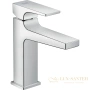 кран hansgrohe metropol 32501000 для раковины, хром