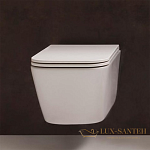 Унитаз подвесной безободковый GLOBO Stone, STS07.BI, 45*37см, с системой скрытого крепежа, цвет белый