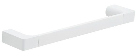 полотенцедержатель gedy pirenei pi21/35(02) длина 35,4 см, белый матовый