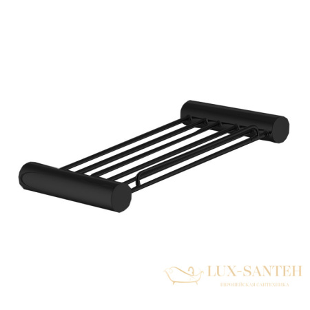 мыльница fima carlo frattini rotola, f6008ns, черный матовый