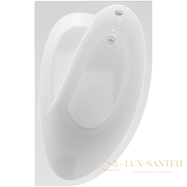 акриловая ванна timo iva iva1610r 160x99,5 см, белый