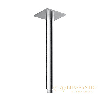 держатель верхнего душа потолочный, 200 мм, almar 316 collection, e021101.316, нержавеющая сталь брашированная