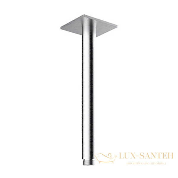 держатель верхнего душа потолочный, 200 мм, almar 316 collection, e021101.316, нержавеющая сталь брашированная