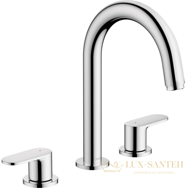 смеситель для раковины hansgrohe vernis blend 71553000, хром