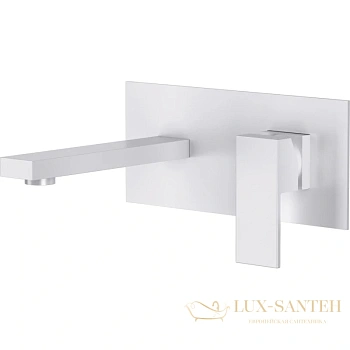 смеситель для раковины d&k bayern.liszt da1514408 встраиваемый, белый матовый