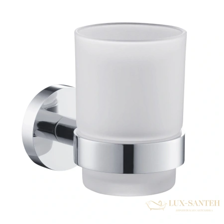 стакан для зубных щеток timo saona 13031/00, хром