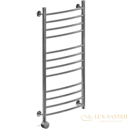 полотенцесушитель электрический ника arc лд (г2) 100/50 левый тэн, цвет хром