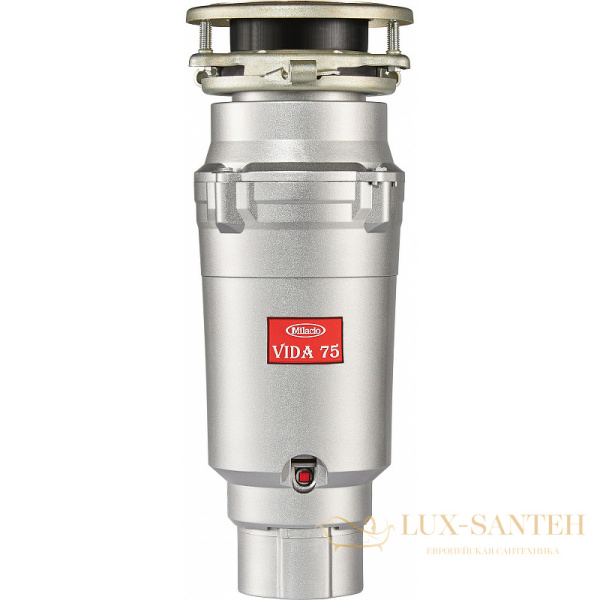 измельчитель пищевых отходов milacio vida mc.555075.mb 750 вт, черный матовый