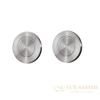 панель смыва двойная, cea design hydroplate, нерж. сталь, сатин pla 07 s