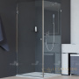 душевой уголок rgw hotel 35063400-11 ho-034 100х100, профиль хром, стекло прозрачное