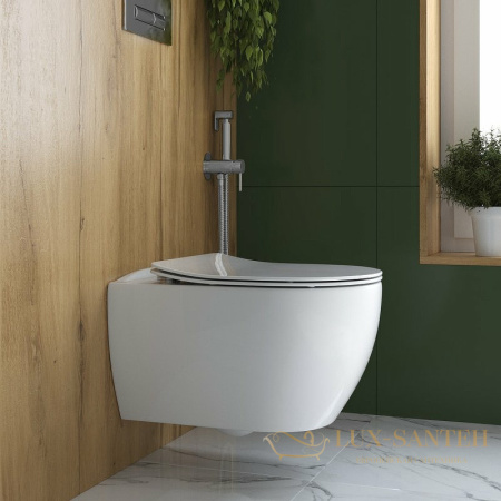 подвесной унитаз cezares comfort czr-191-th без сиденья, белый