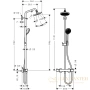 душевая система hansgrohe croma 160 showerpipe 27135000 хром