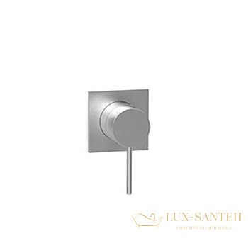 смеситель для душа встраиваемый almar modular e180190.316, внешняя часть, нержавеющая сталь брашированная