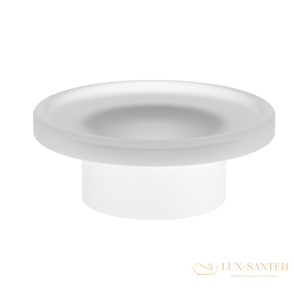 мыльница настольаня timo saona 13221/16, белый матовый